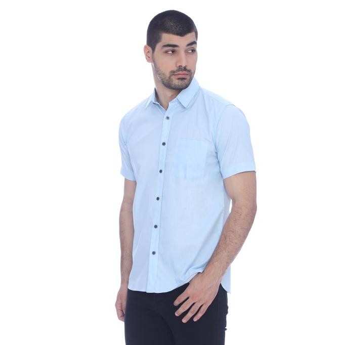 

BLUE- SALT N PEPPER KEMEJA LENGAN PENDEK PRIA 0138 LIGHT BLUE BIRU MUDA