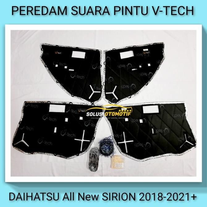 Daihatsu Sirion 2018-2021+ Peredam Suara Pintu Aksesoris Mobil Vtech Forsale