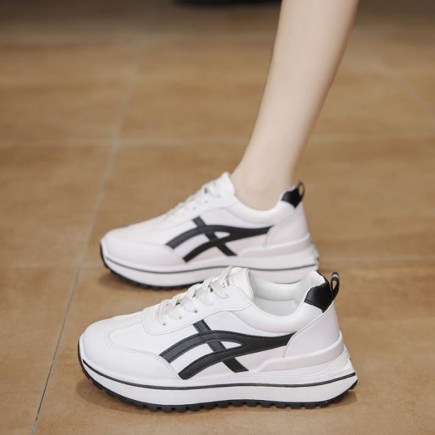 Canikorea Ruka Sepatu Wanita Sneakers Karet Fashion Casual Korean Look 9254