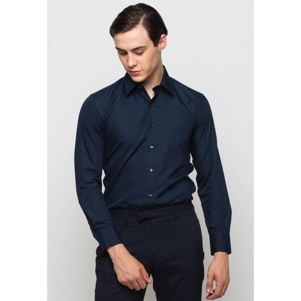 

BLUE- THE EXECUTIVE LONG SLEEVE SHIRT 1-LSIBSC516O002 DARK BLUE