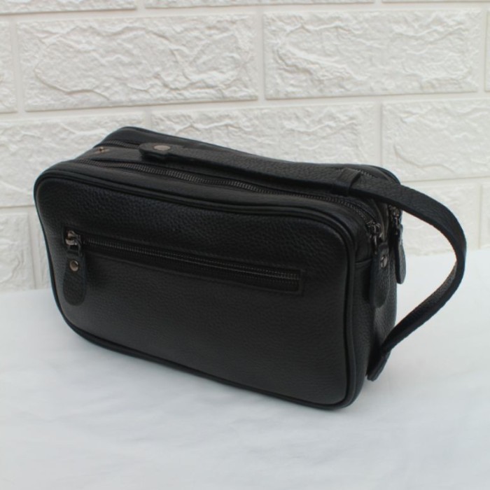 pouch bag kulit premium - hand bag kulit asli - clutch kulit premium