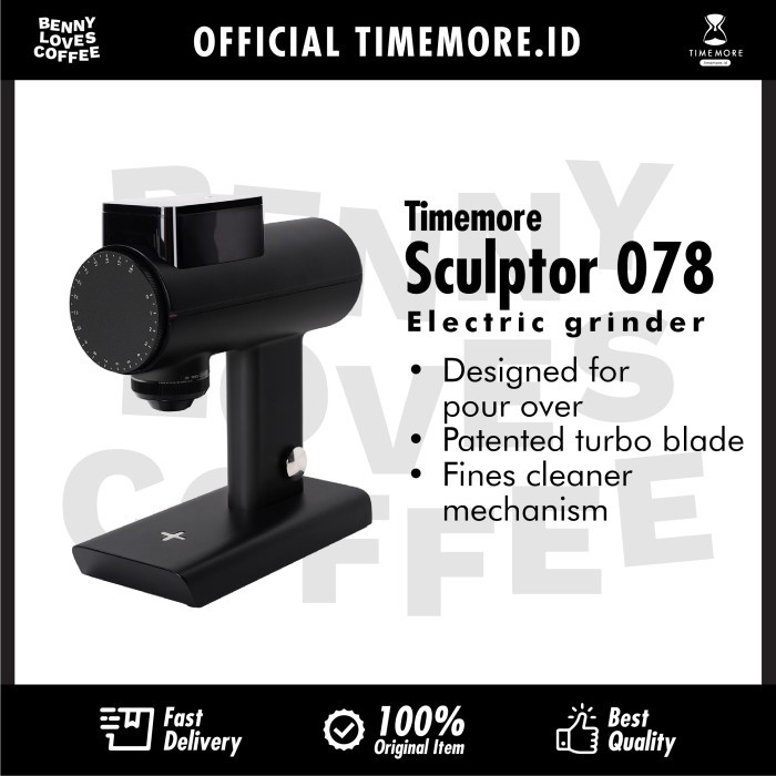 Timemore Sculptor 078 electric coffee grinder kopi listrik elektrik