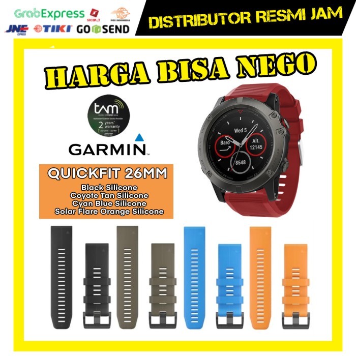 Sale Garmin Quickfit Watch Band / Strap 26Mm Original