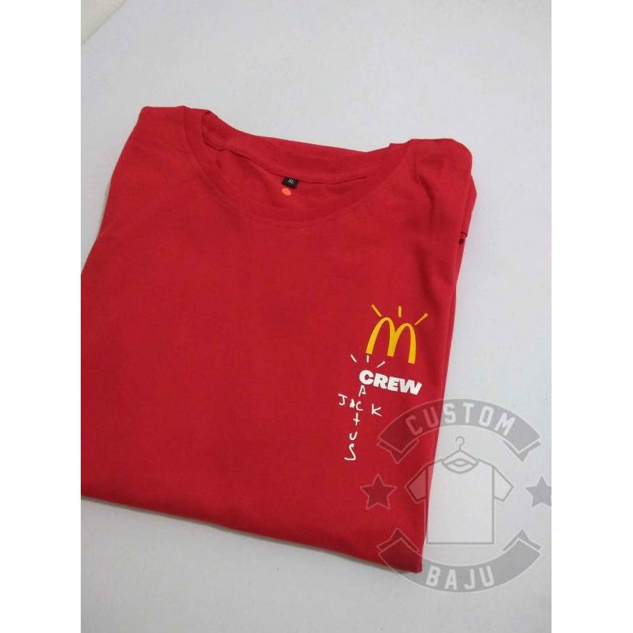 socket - Kaos Cactus Jack McDonalds X Travis Scott