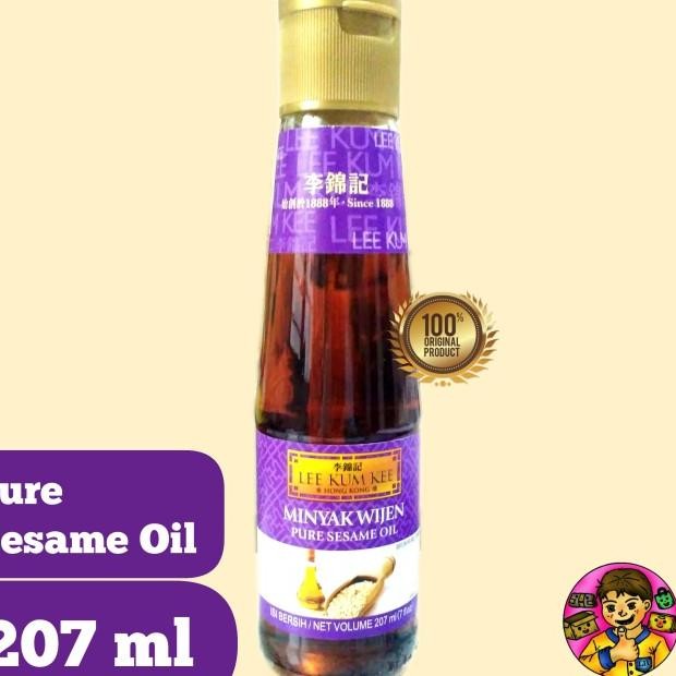 

Lee Kum Kee Nyak Wijen Pure Sesame Oil 207 Ml Lkk 207Ml