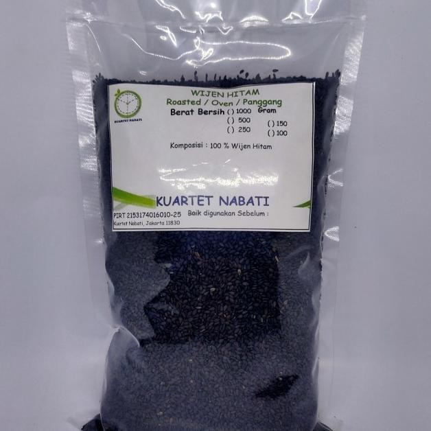 

1000Gr Roasted Wijen Hitam - Bla Sesame Seed - - Sangrai