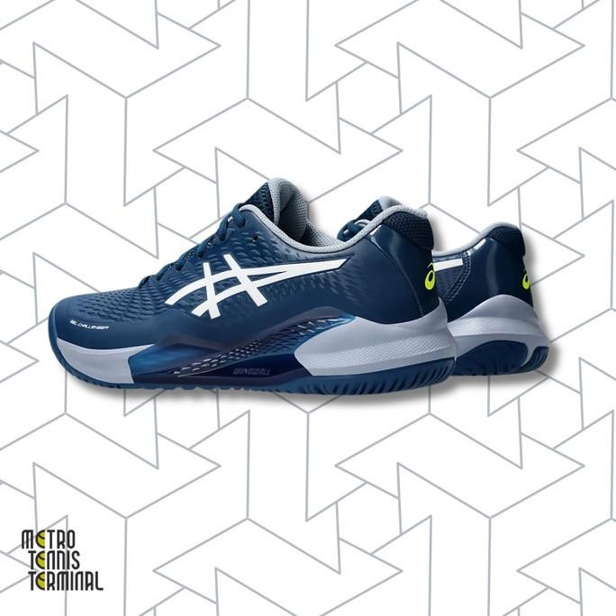 

BLUE- ASICS GEL CHALLENGER 14 MAKO BLUE WHITE 2024 TENNIS SHOES ( SEPATU TENIS )