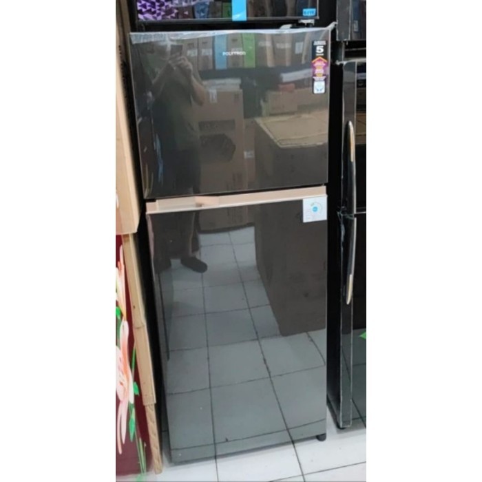KULKAS POLYTRON PRW 252T 2 PINTU 240 LITER 140 WATT