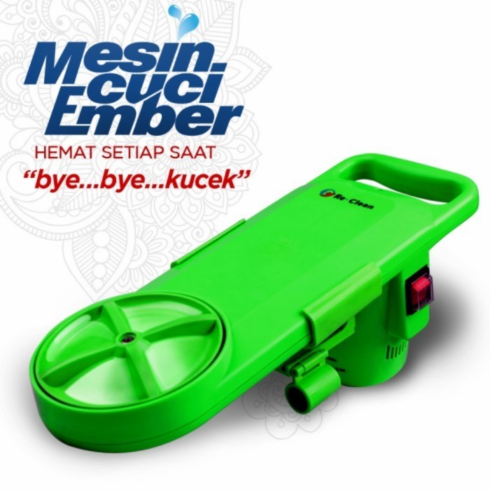 RB CLEAN REWASH AND RECLEAN MESIN CUCI PORTABLE GARANSI RESMI