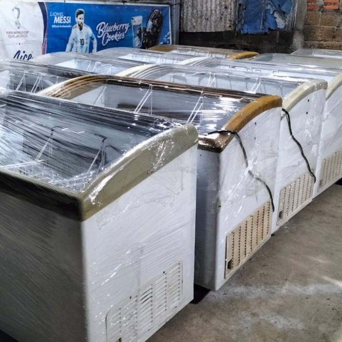 SECOND/BEKAS FREEZER SLIDING/PINTU KACA 320 LITER