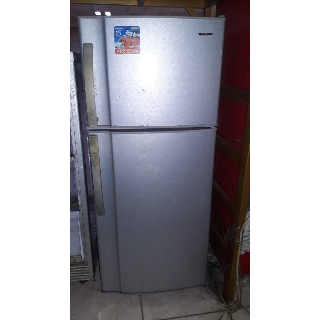 KULKAS SHARP 2 PINTU MODEL SJ-F190 - SJ-F191 TANPA BUNGA SALJU SECOND