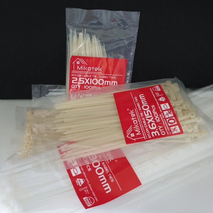 

HARGA DISC - Kabel Ties 10cm - 30cm Putih