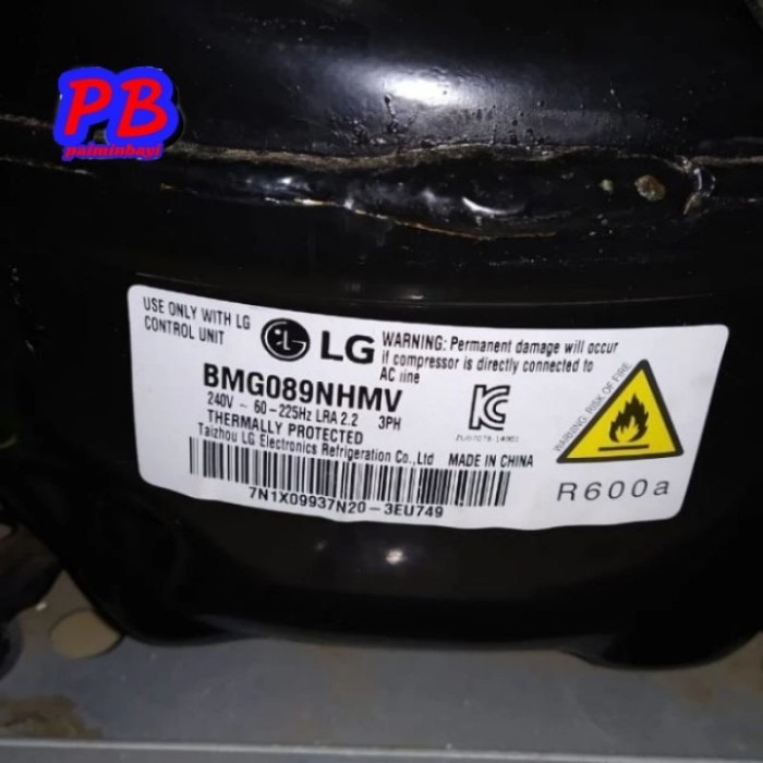 SILAHKAN ORDER KOMPRESOR KULKAS LG INVERTER 1 PINTU DAN FREEZER 6 RAK