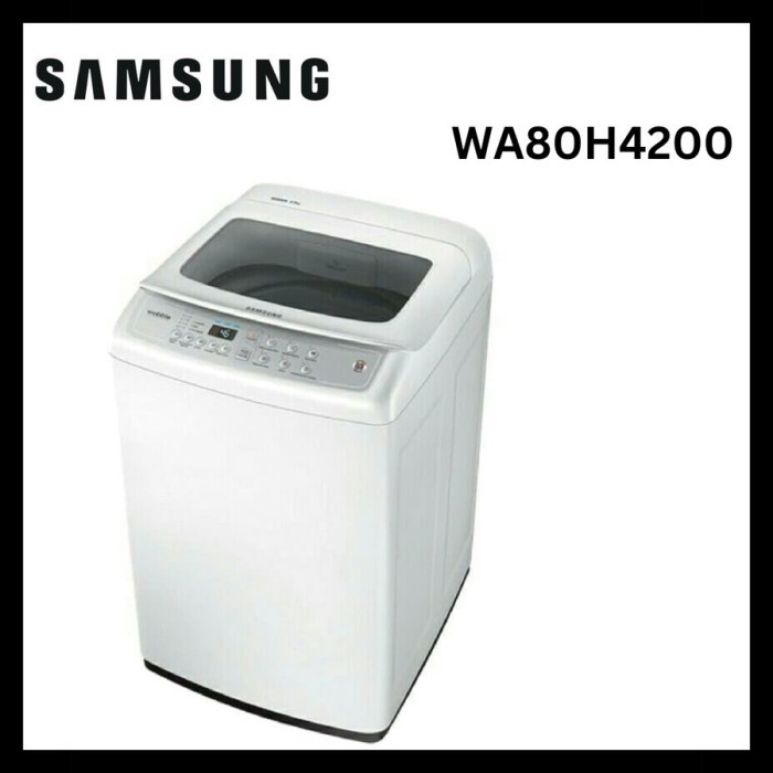 SAMSUNG WA80H4200SW MESIN CUCI 8KG TOP LOAD