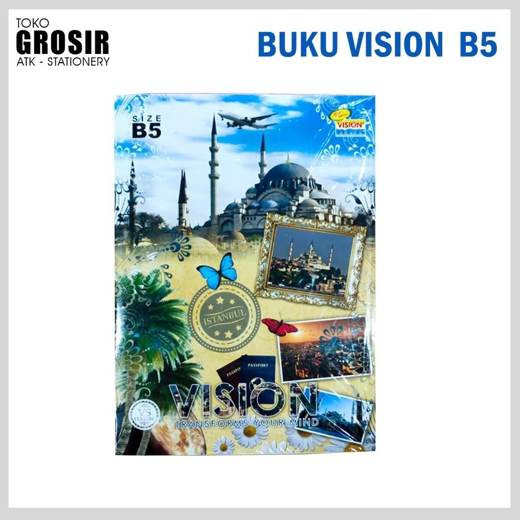 

Terlaris Buku Tulis Boxy Vision 42 Lembar 1 Pack Isi 6 Buku