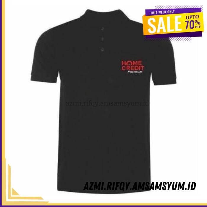 (DONE) KAOS POLO SHIRT BAJU KERAH DISTRO HOME KREDIT CICILAN RUMAH   POLOS COD  BEST BRAND 