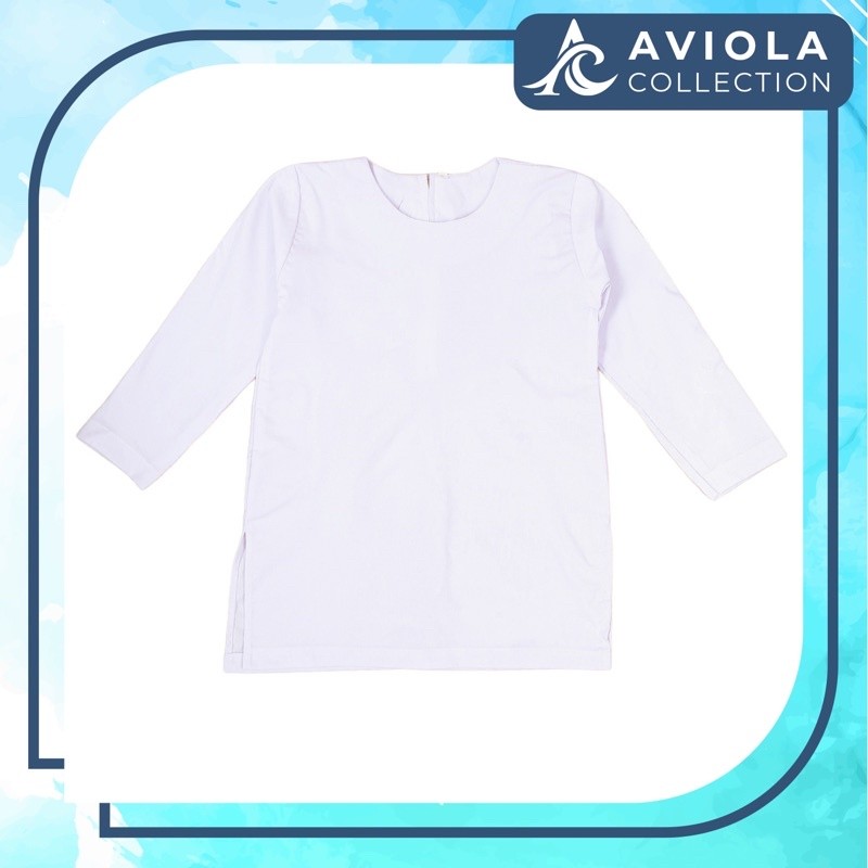Seragam Sekolah SERAGAM SEKOLAH KURUNG PADANG PUTIH POLOS SD SMP SMA - BAJU KURUNG PUTIH SEKOLAH