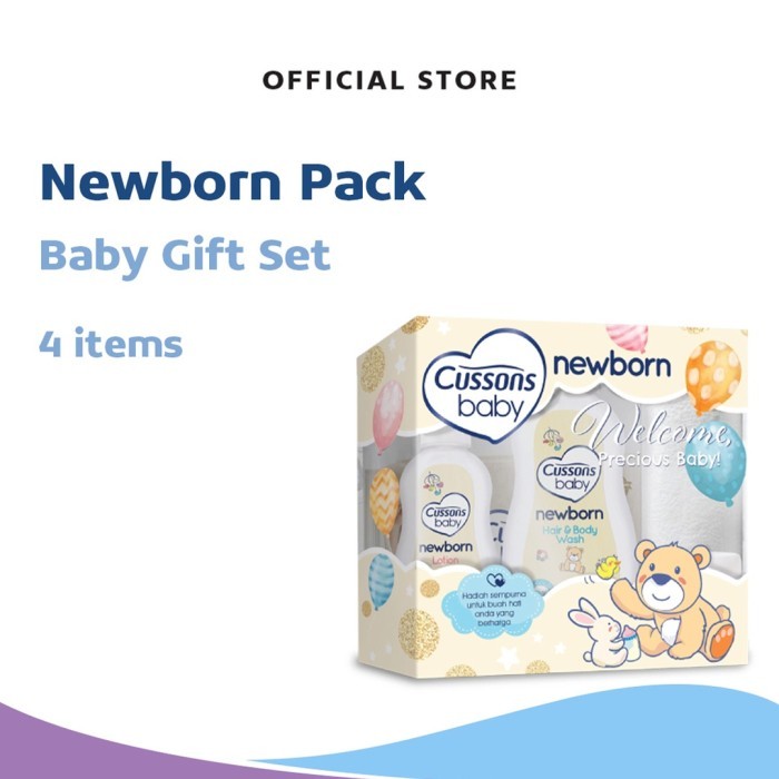 TERJAMIN Cussons Baby NB Pack Gift Set - READY MANADO