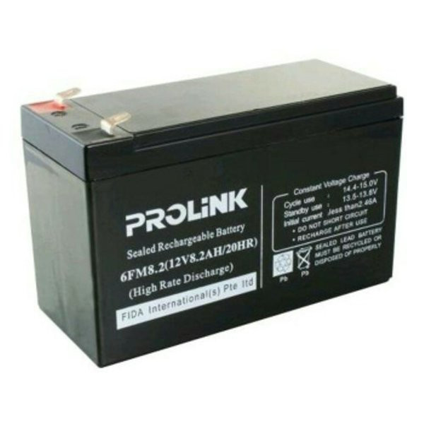 Baterai Battery UPS PROLINK 12V 8.2Ah Original