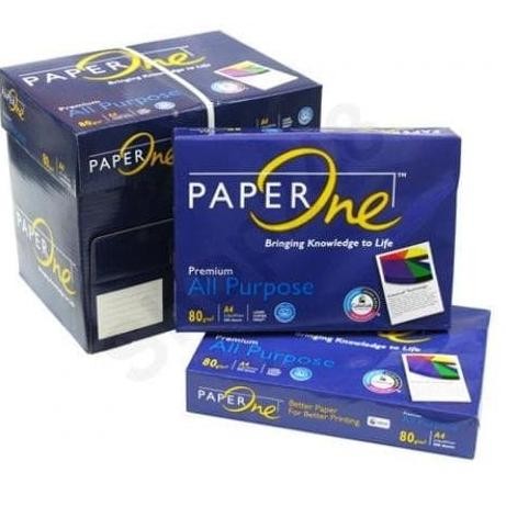 

TERLARIS - Kertas HVS A4 80gr Paper One 1 Dus