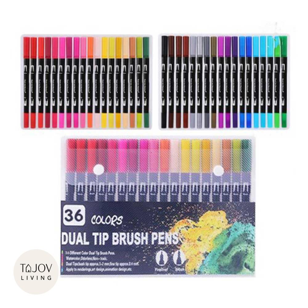 

Spidol Double Head Drawing Pen Fine Art Watercolor Set - MKB