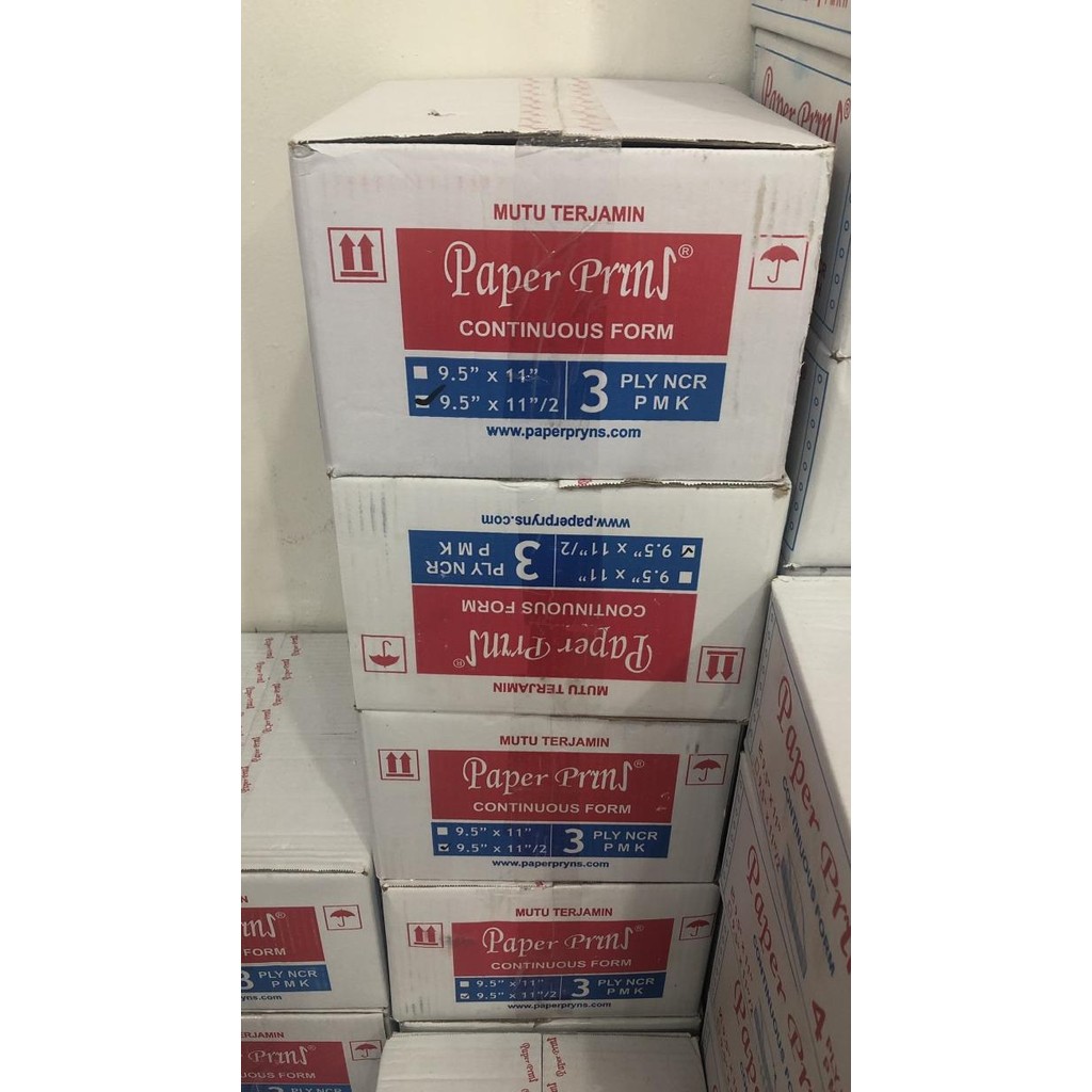 

TERLARIS - Kertas Continuous Form 3ply/2 Paper Print