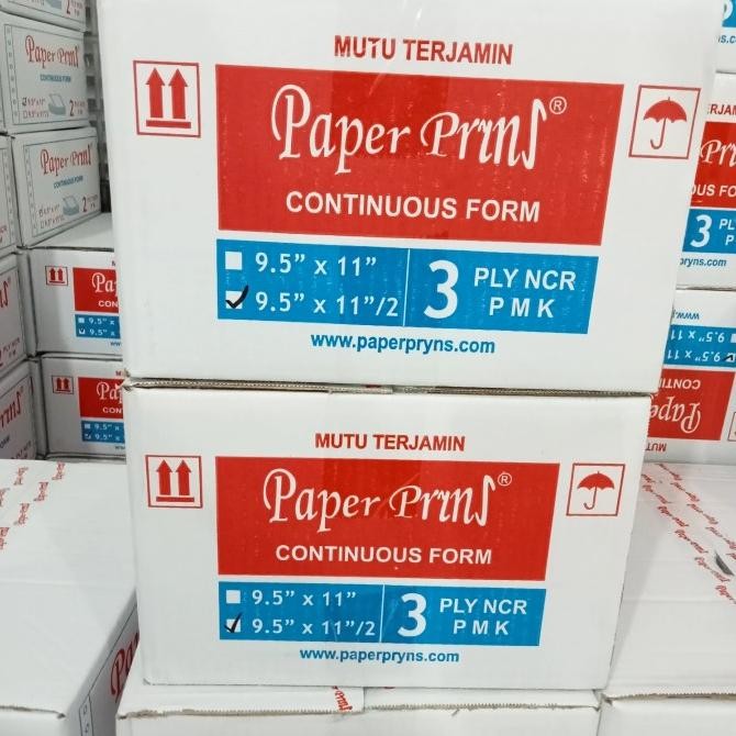 

TERLARIS - Kertas CF Continuous Form 3 Ply/2 Paper Print