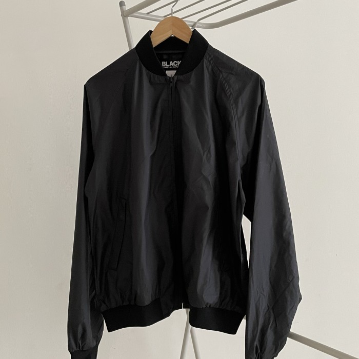 BLACK COMME DES GARCONS X NIKE WINDBREAKER JACKET (NOT YOHJI, RICK OWENS, ISSEY MIYAKE)