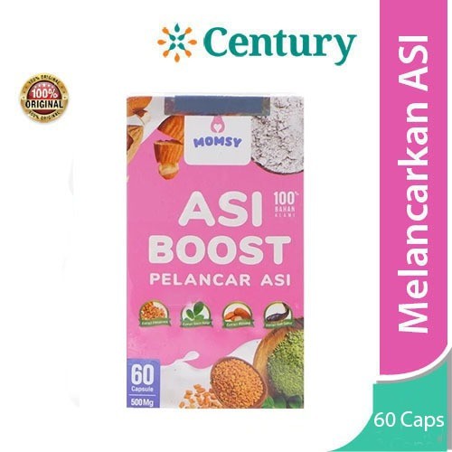 

Momsy Asi Boost Kapsul 1 Botol Isi 60 Kapsul / PELANCAR ASI / BOOST ASI