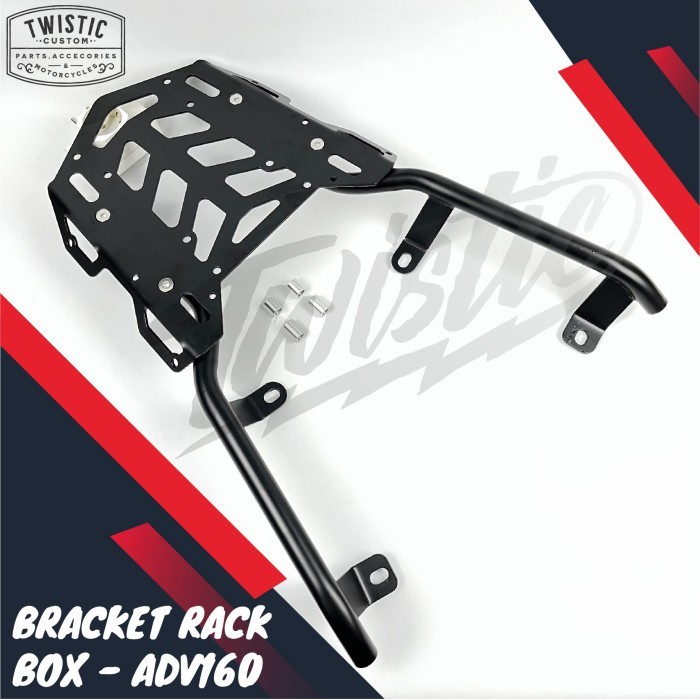 BRACKET DUDUKAN TOP BOX RACK BEHEL TAS PANNIER MOTOR HONDA ADV 160