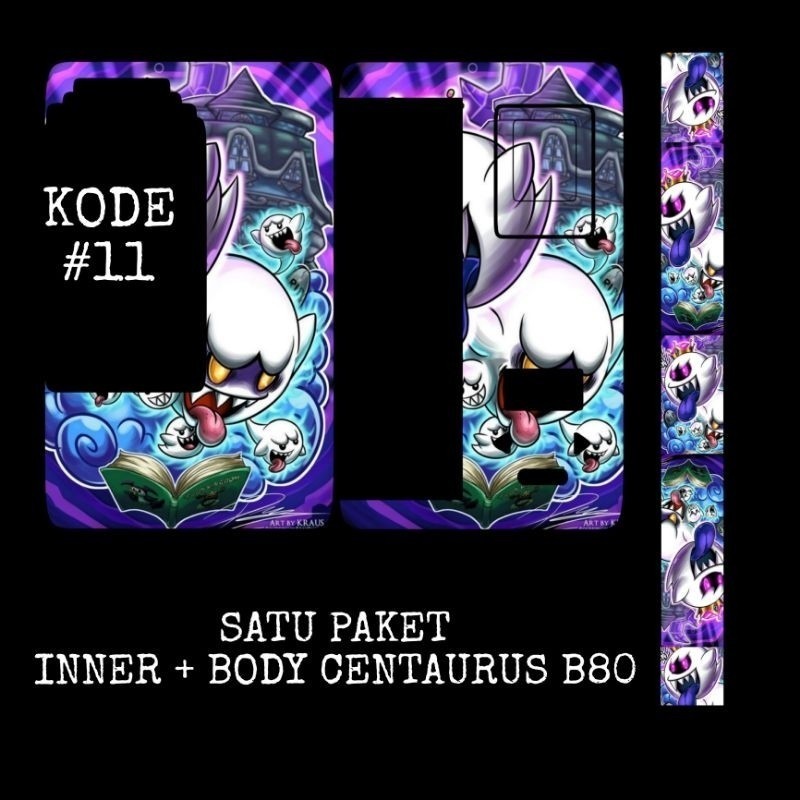 

*Premium Quality* Stiker Merk B80 Lg Paket 11 Garskin Custom Stiker Maxdecal Bkn Case COD