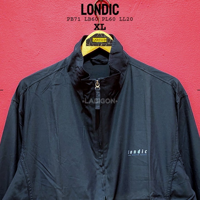 JAKET WINDBREAKER LONDIC BRITISH SPIRIT VINTAGE XL035