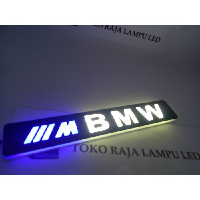 LAMPU LED MOBIL COB FLEKSIBEL LOGO TOYOTA BMW