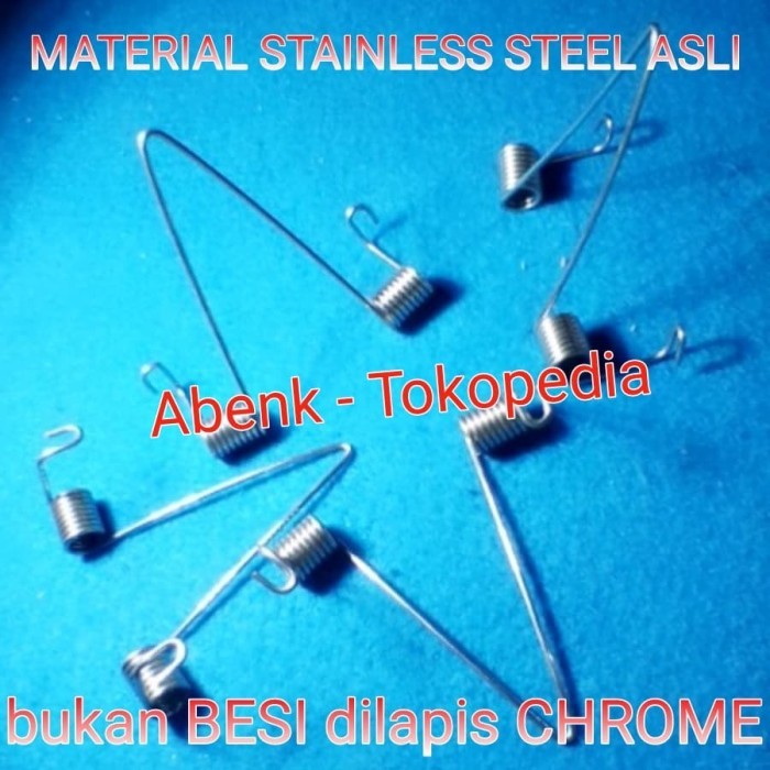 PEGAS PER BAGASI TENGAH MOTOR STAINLESS STEEL