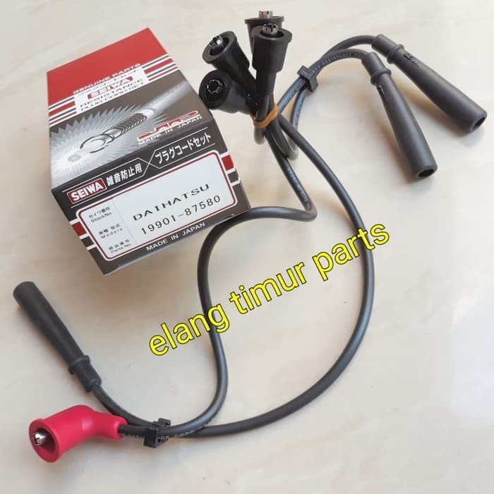 KABEL BUSI DAIHATSU ZEBRA 1.0 / S88 JAPAN SEIWA 19901-87580 JAPAN