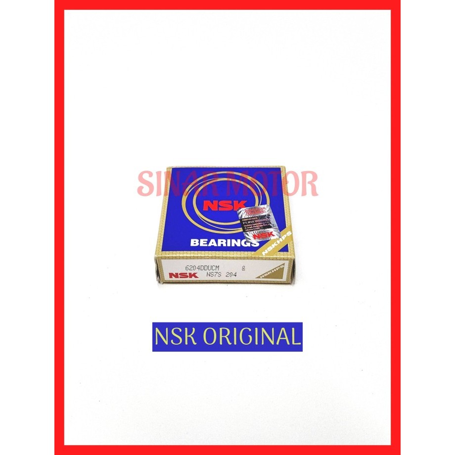 BEARING 6204DD 6204 DD NSK ORIGINAL