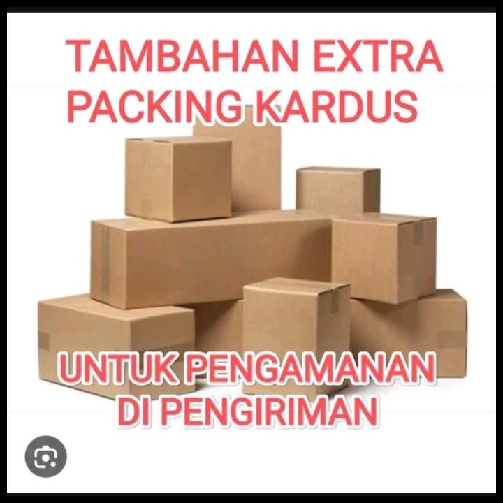 

BEST DEAL TAMBAHAN EXTRA PACKING KARDUS UNTUK BARANG YANG SEKIRANYA MUDAH PECAH !!!!