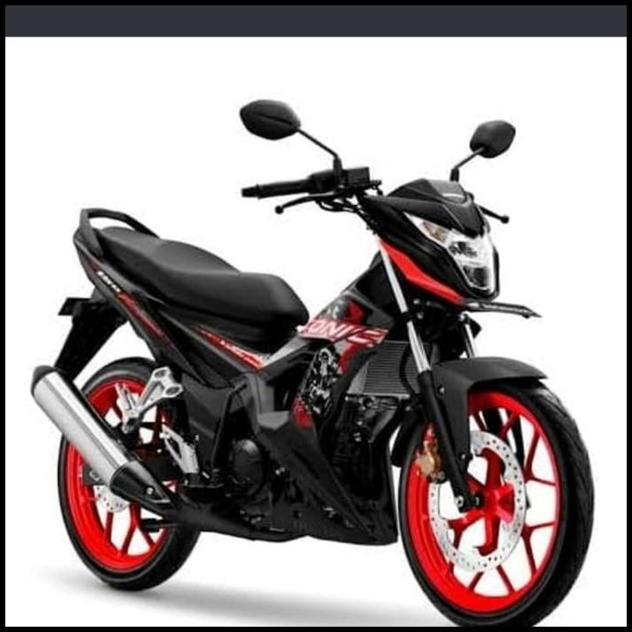 TERMURAH STRIPING SONIC 150R 2019-2020 HITAM DOFF 