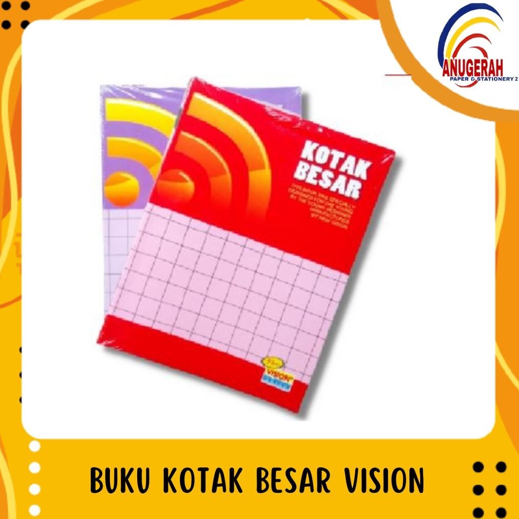 

Discount Buku Kotak Besar Vision (Pak)