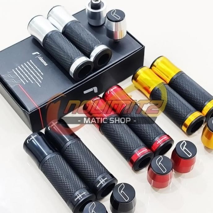 Nmax - Handgrip Handfat Rizoma Zelioni Jalu Stang Universal Vespa Nmax Pcx