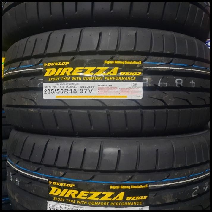 HOT DEAL BAN LUAR MOBIL DUNLOP 235/50 R18 97V DIREZZA DZ102 66751INS 