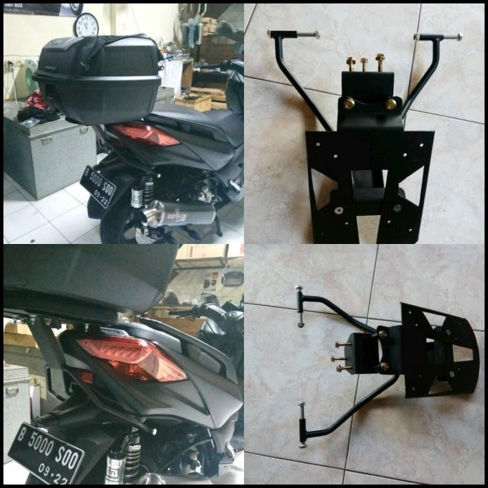 DISKON BRACKET BOX XMAX DUDUKAN BOX YAMAHA XMAX BRACKET BOX GIVI XMAX