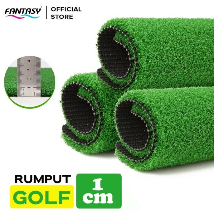 Fantasy Karpet Rumput Sintetis Mini Golf Tebal 10mm Rumput Palsu Synthetic Grass Indoor Outdoor  Kar