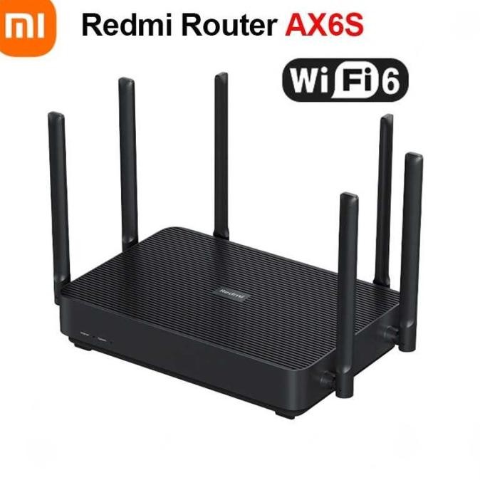 BEBAS ONGKIR - Redmi AX6S Router WiFi 6 Gigabit Dual Band 2.4/5.0GHz 6 Antena - RB03