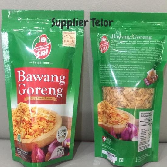 Bawang Goreng Hj. Mbok Sri - Bawang Goreng Palu - Crispy Fried Onions