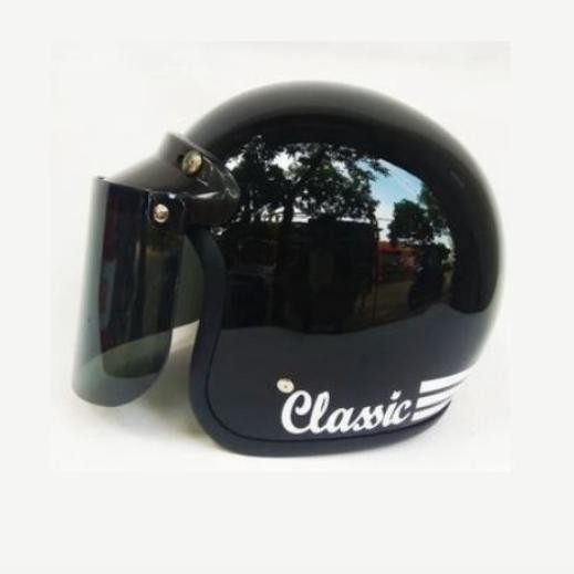 HELM BOGO WANITA PRIA DEWASA UNISEX HELMET BOGO GARIS CLASSIC PRIA