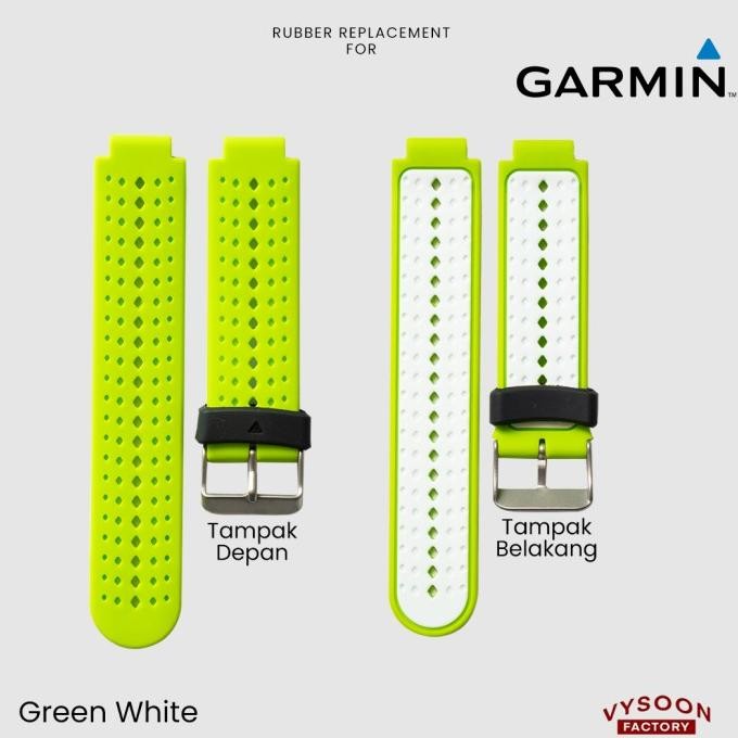tali - quickfit strap rubber tali oengganti garmin forerunner 235 fr235