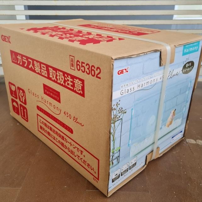 Gex Glass Harmony 450 Plus (Kandang Hamster)