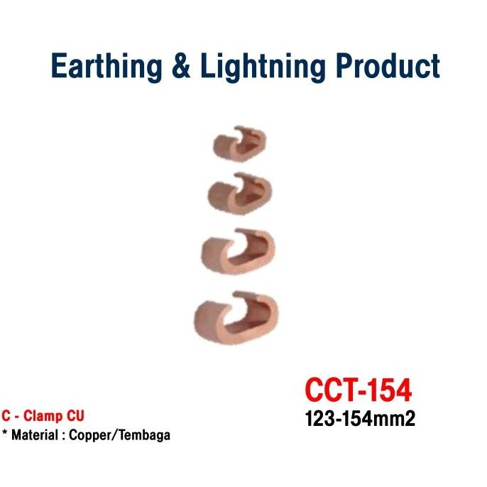 

C-Clamp CU CCT-154 Merk FORT