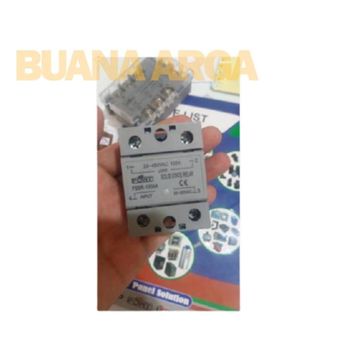 

Solit State Relay AC-AC 1 Phase 90-250VAC 40A FSSR-40AA Merk Fort